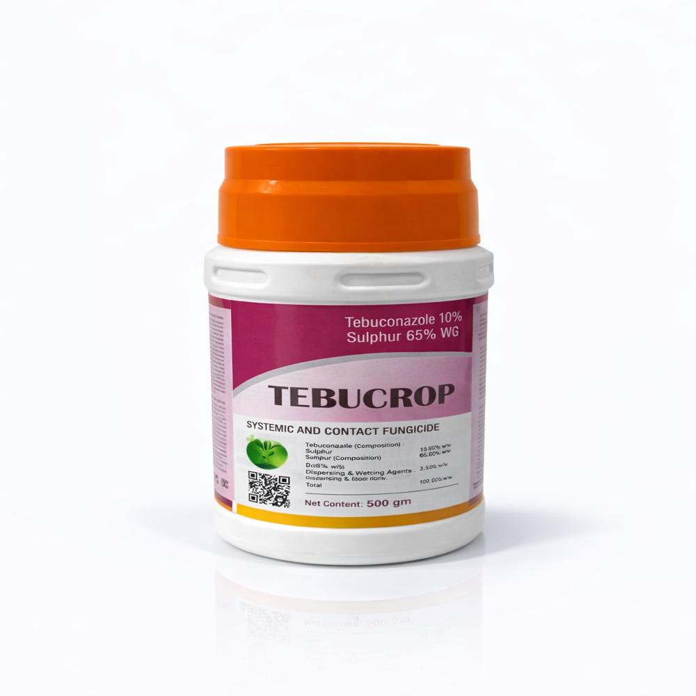 Tebucrop - Tebuconazole 12.6% + Sulphur 65% Wdg (100 Gm)