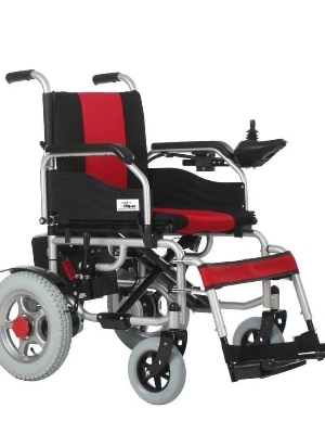 Electric Wheel Chair - Backrest Height: 41 Cm