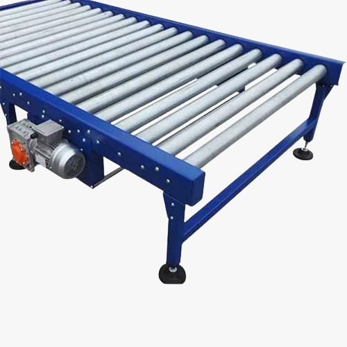 Roller Conveyor System - Color: Blue