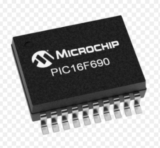 Industrial Microchip Microcontroller - Black, Highly Reliable, Safe To Use | Ideal For Electrical Devices In Electronics Applications