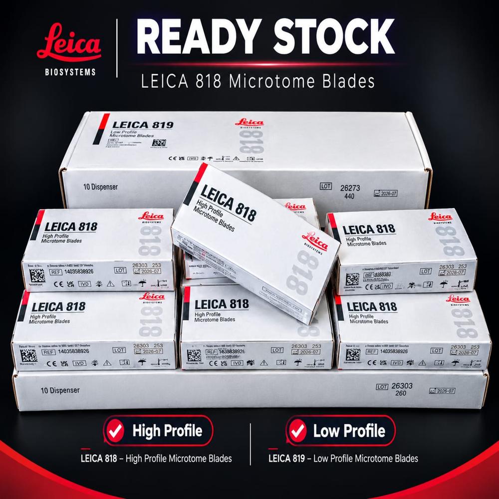 Microtome Blade Leica - Accuracy: High Microtomy Precision