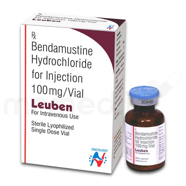 Leuben 100 mg Injection, Bendamustine Anti-Cancer Oncology Injection