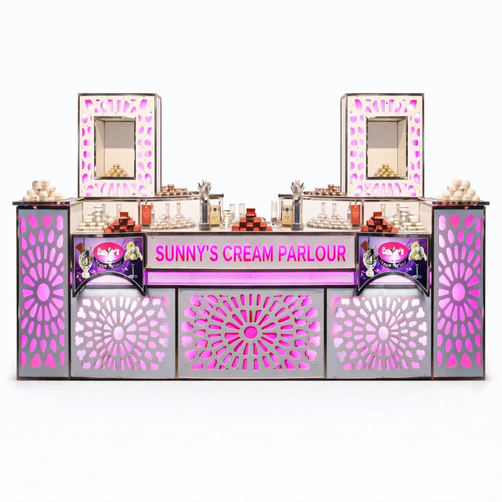 Grand Celebration Wedding Buffet Catering Counter