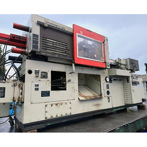 Kawaguchi 80 Ton Injection Moulding Machine - Color: Blue/Grey