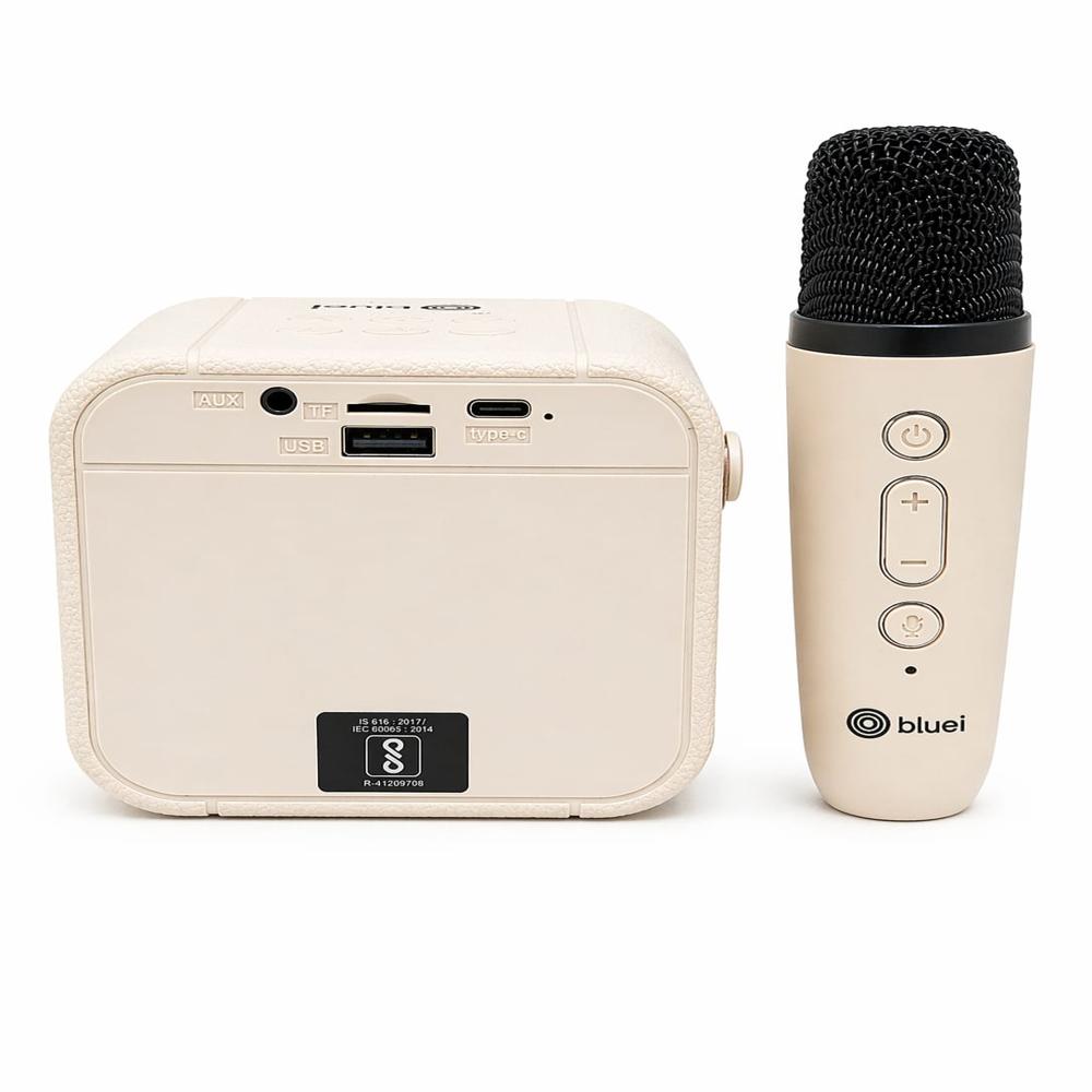 Vibe Box Bluetooth Speaker with Wireless Microphone