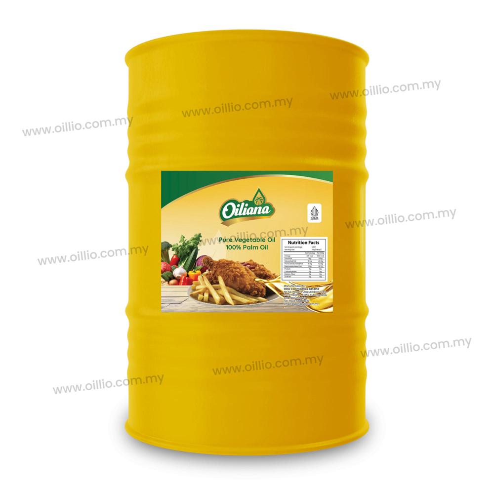 Malaysia Oilina Brand PFAD 200L Recon Steel Drum (Slightly Dented) 100% Purity HALAL