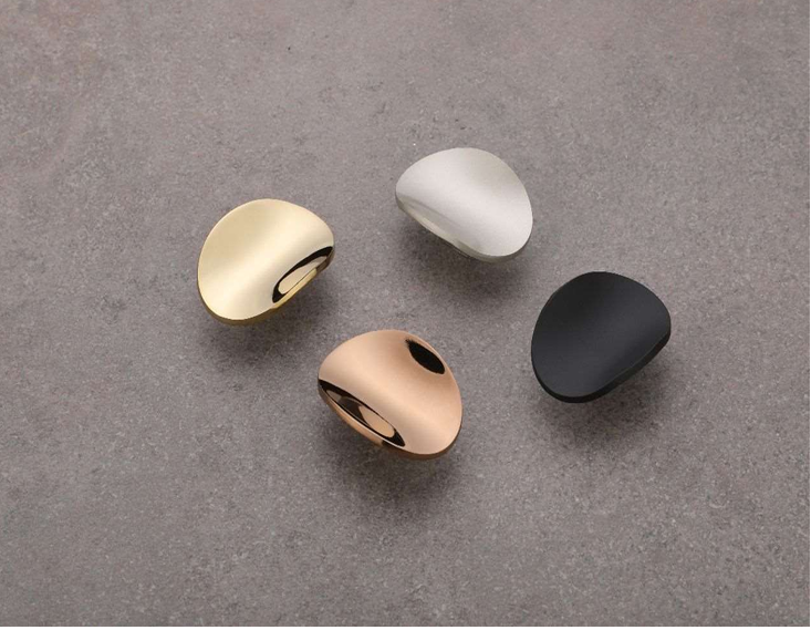 Door Knob - Color: Matt Glossy  Cp/ Ba /Bl Satin /R /G Pvd