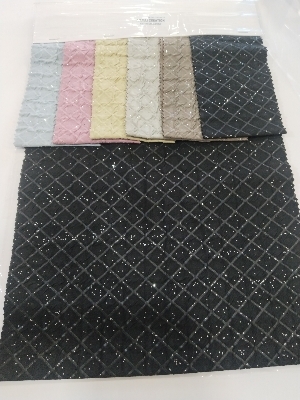 Embossed with sparkle