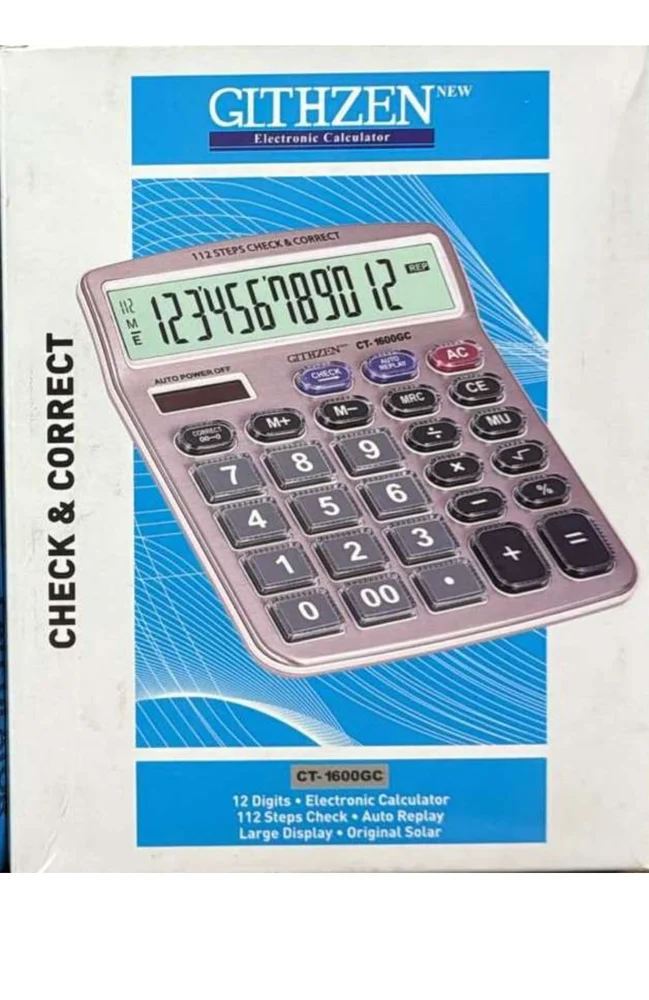GITHZEN CT-1600GC Electronic Calculator
