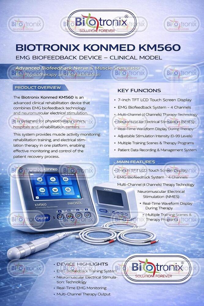 Konmed KM-560 Physiotherapy System for Muscle Recovery and Strength