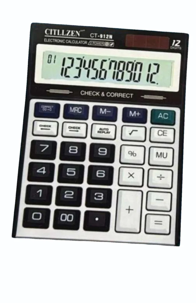 Citllzen CT-912N Electronic Calculator.