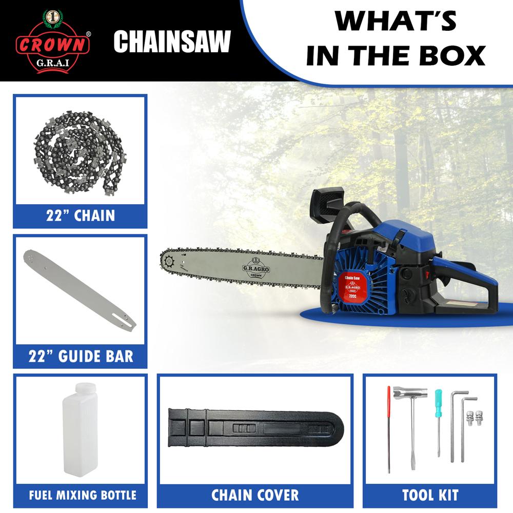 72 CC Petrol Chain Saw