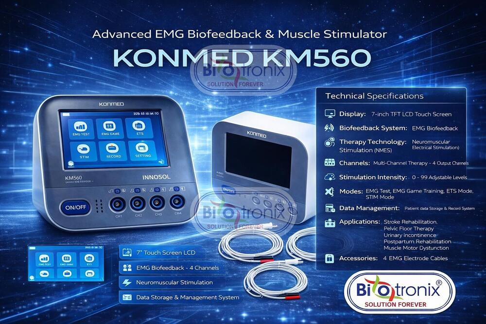 Konmed KM-560 Smart Physiotherapy Equipment with Biofeedback Training