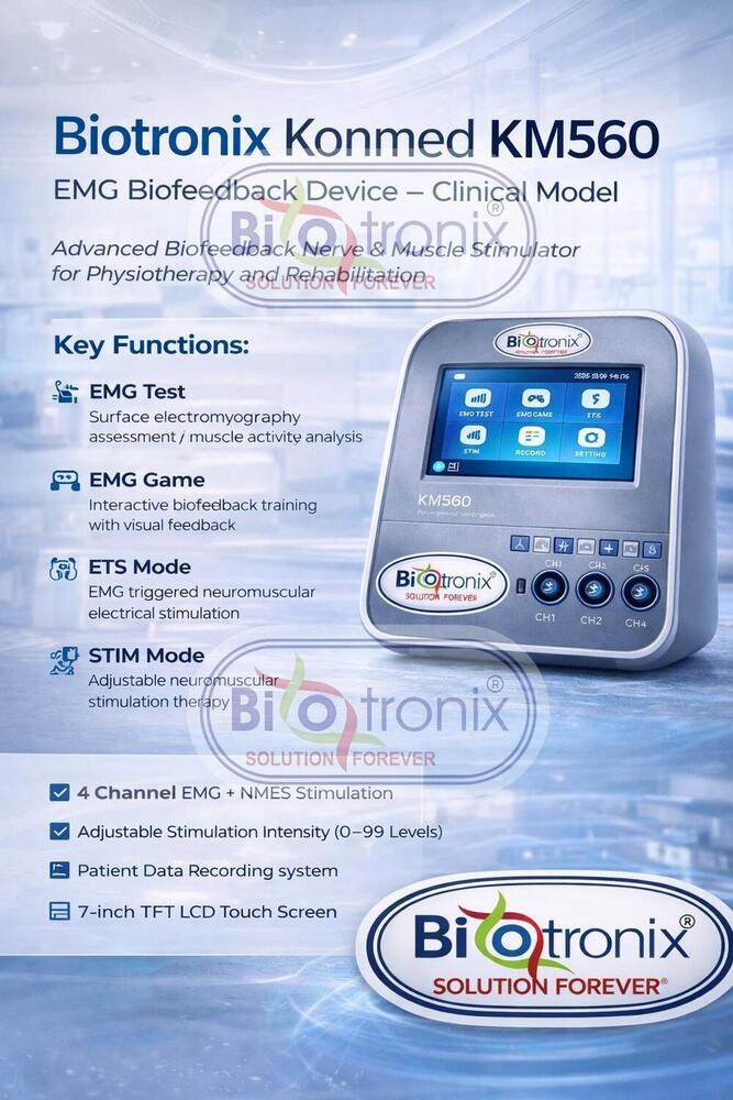 Konmed KM-560 Professional Rehab Device with EMG Signal Monitoring