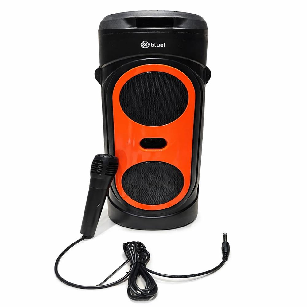 Bass King Bluetooth Speaker with Wired Microphone