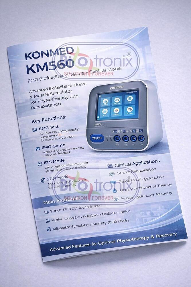 Konmed KM-560 4 Channel EMG Biofeedback Unit with Therapy Functions