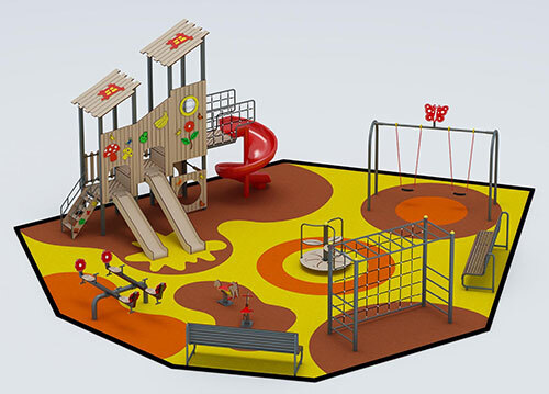 Hdpe Play Stations - Capacity: 8-12 Children