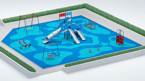 Play Equipment - Capacity: 8-12 Children