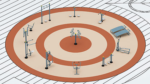 Gym Combo - Cable Thickness: 6 Mm Pvc Coated Steel Cable