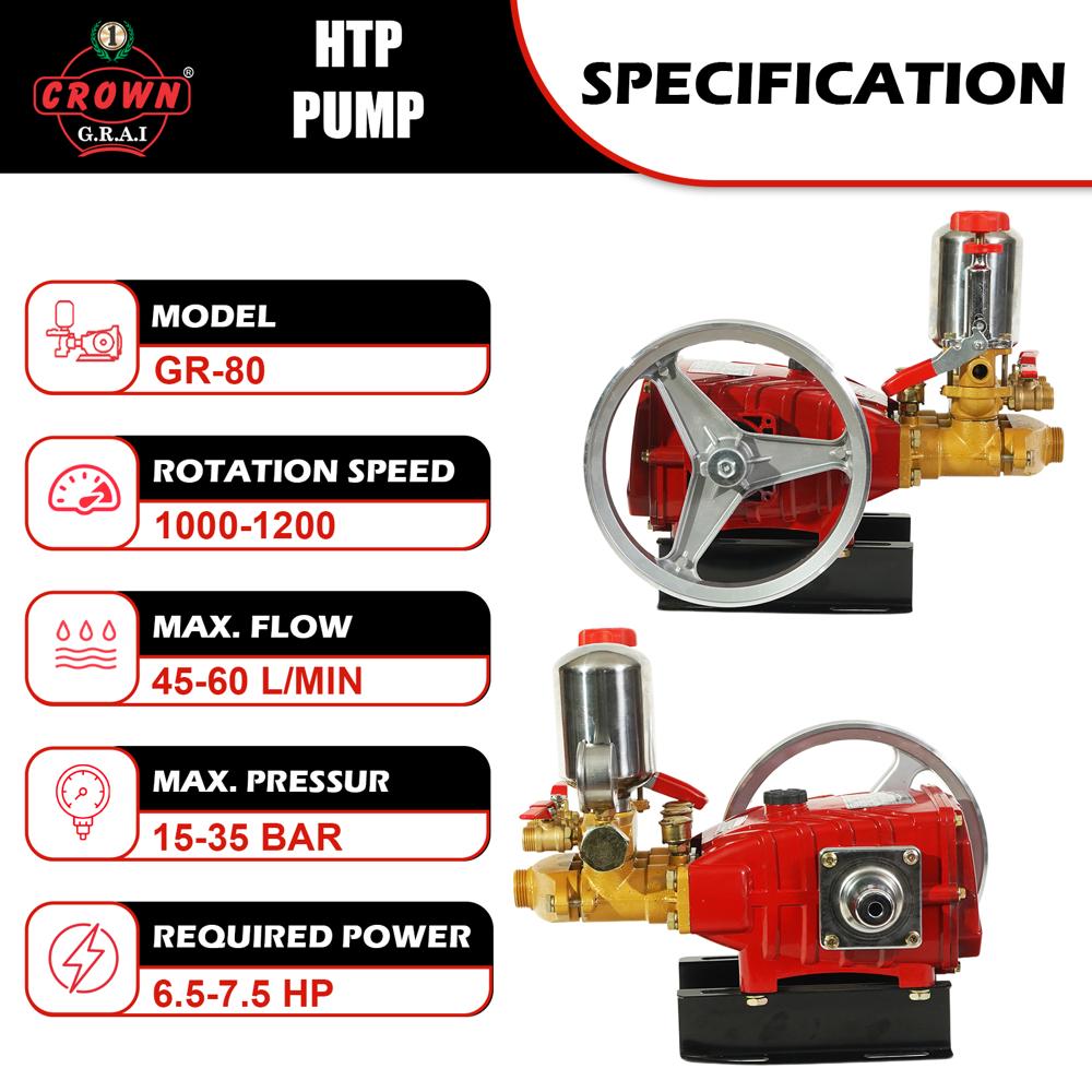 Crown Pump HTP 80 Power Sprayer