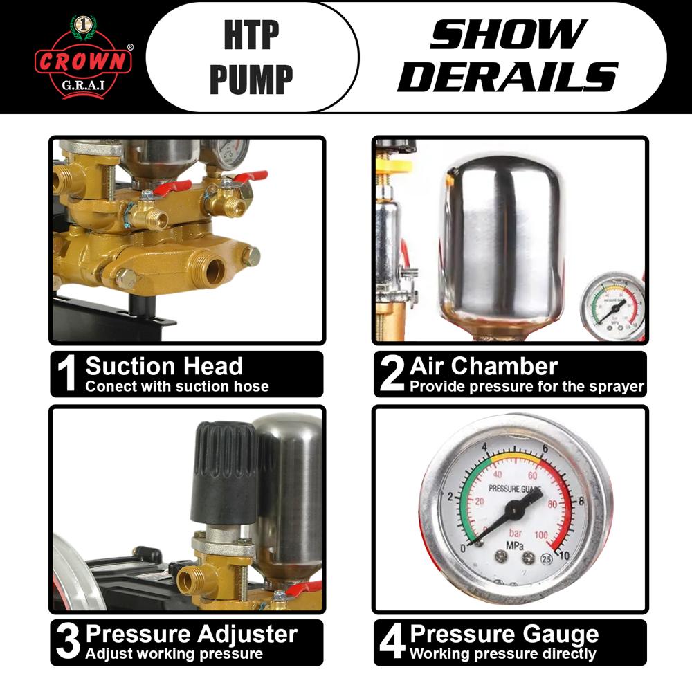 Crown Pump HTP 22 Power Sprayer
