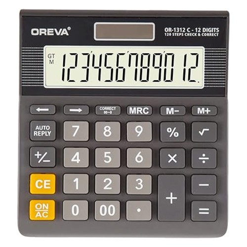 Oreva Or-1312-c Basic Calculator. - Color: Any Color