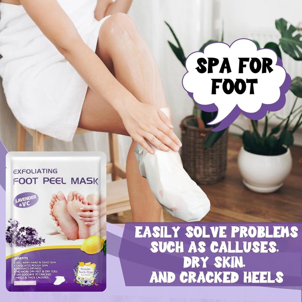 Lavender Foot Peel Mask 