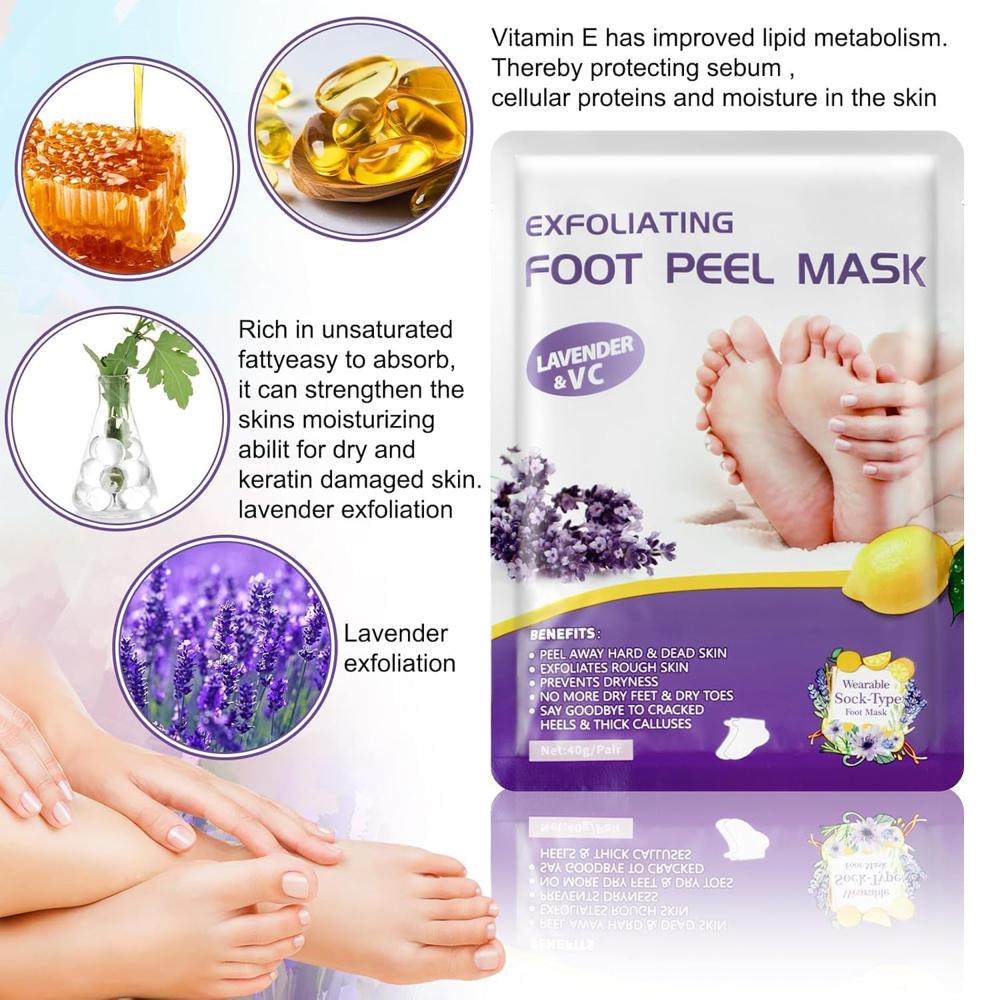 Lavender Foot Peel Mask 