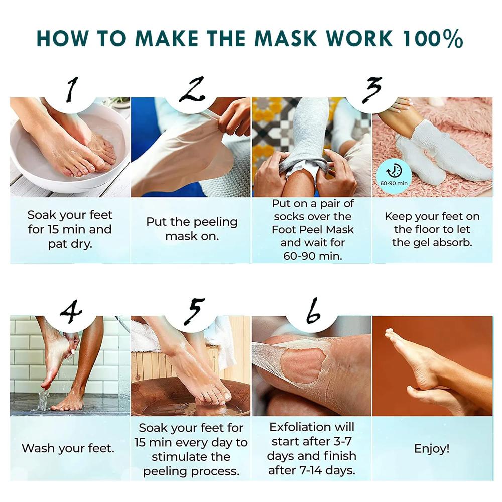 Lavender Foot Peel Mask 