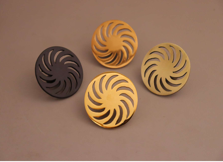 Door Knob - Color: Matt Black
