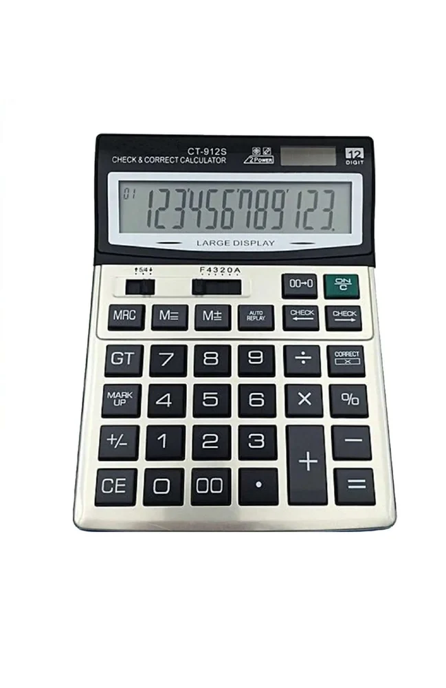 Citizen CT-912GC Electronic Desktop Calculator.