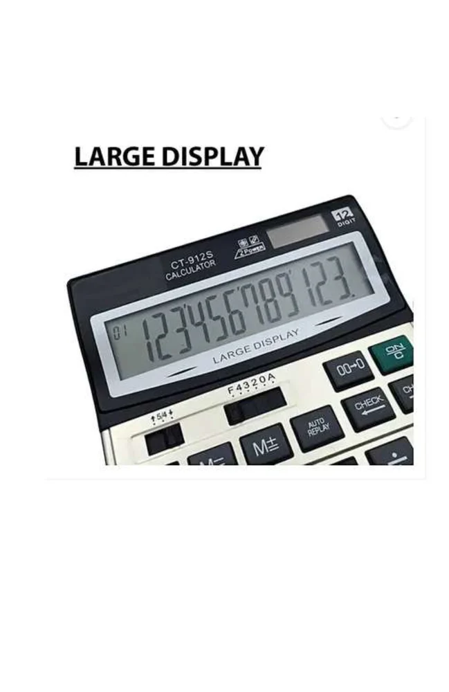 Citizen CT-912GC Electronic Desktop Calculator.