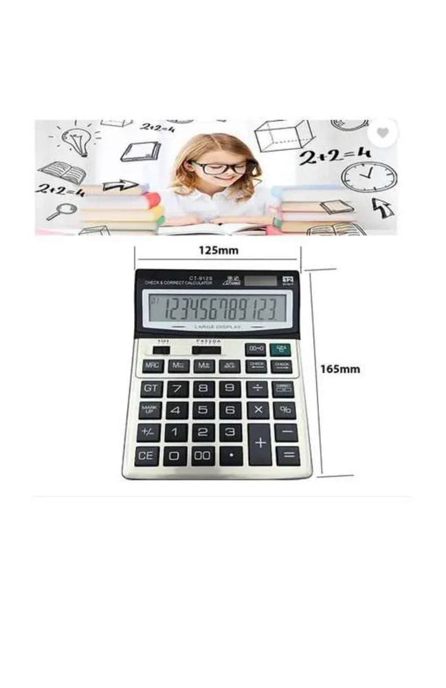 Citizen CT-912GC Electronic Desktop Calculator.