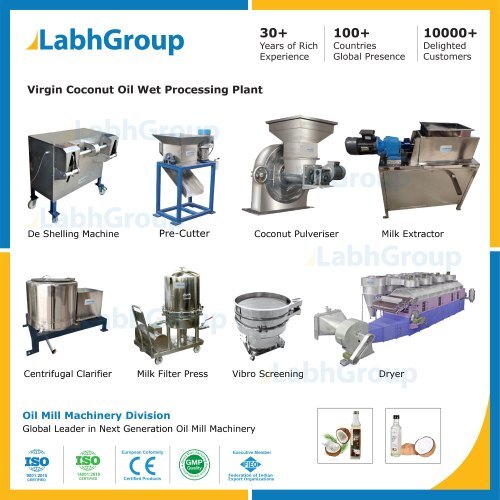 Virgin Coconut Oil VCO Dry Processing Plant