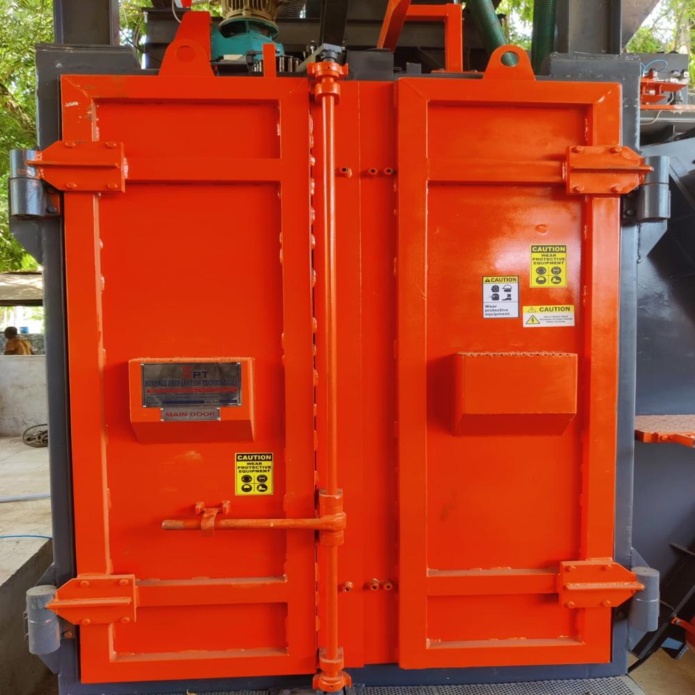 Y Hanger Type Shot Blasting Machine