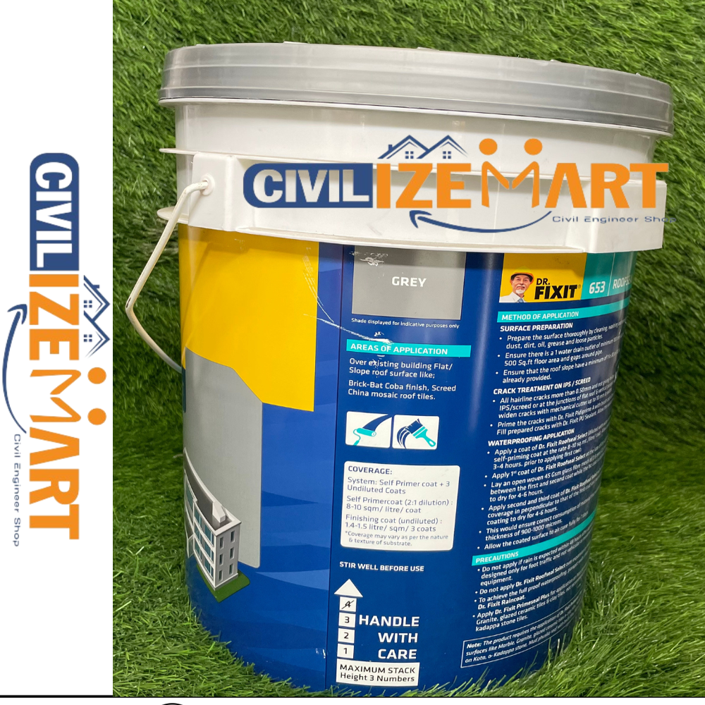 Water Proof Paint - Application: Brush