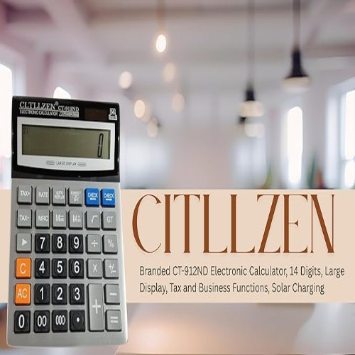 Cltllzen CT-912ND Electronic Calculator.