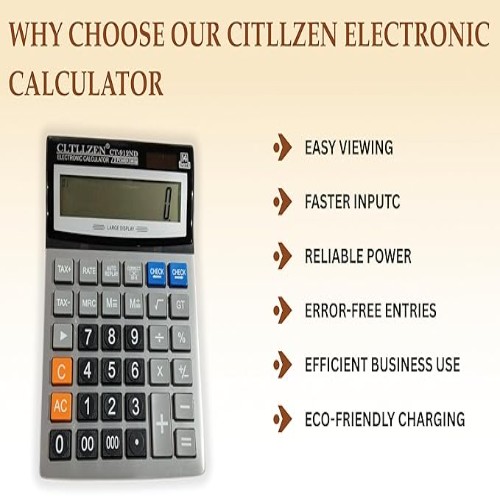 Cltllzen CT-912ND Electronic Calculator.