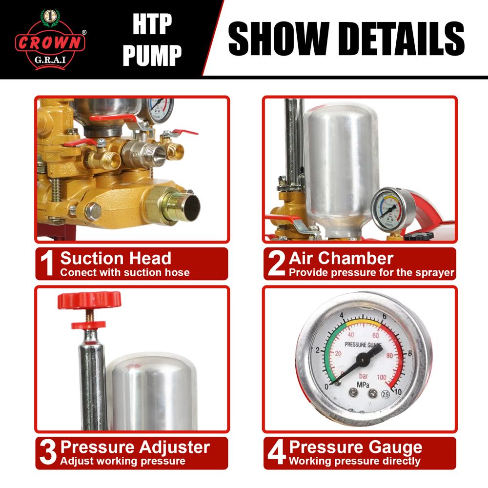Crown Pump HTP 120 Power Sprayer