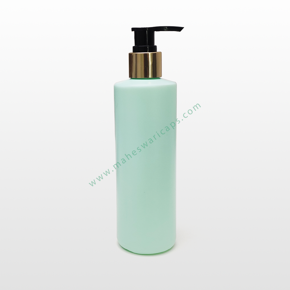 Hdpe Empty Refillable Sleek Bottle 250ml - 250 Ml Capacity, Yellow & Ivory Colors | Round Shape, Screw Cap, Ideal For Beverage & Chemical Use