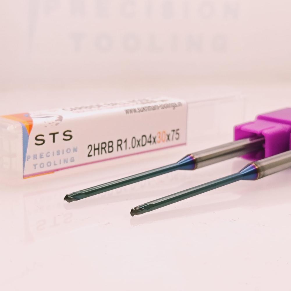 CARBIDE BALL NOSE LONG NECK 65 HRC