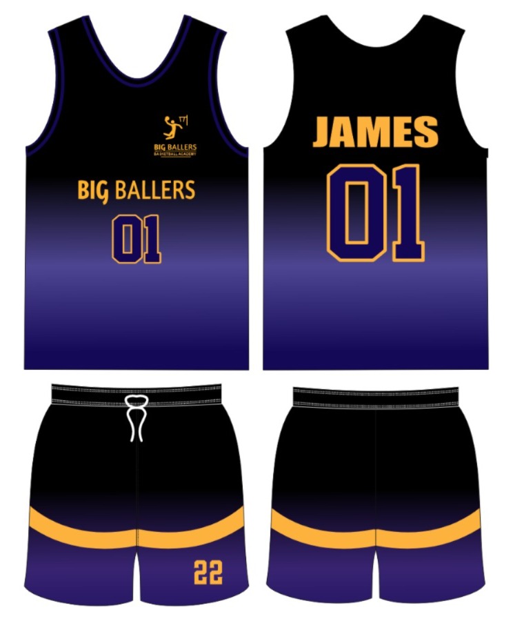 Basket Ball Kit Without Sleeves - Fabric Type: Polyester
