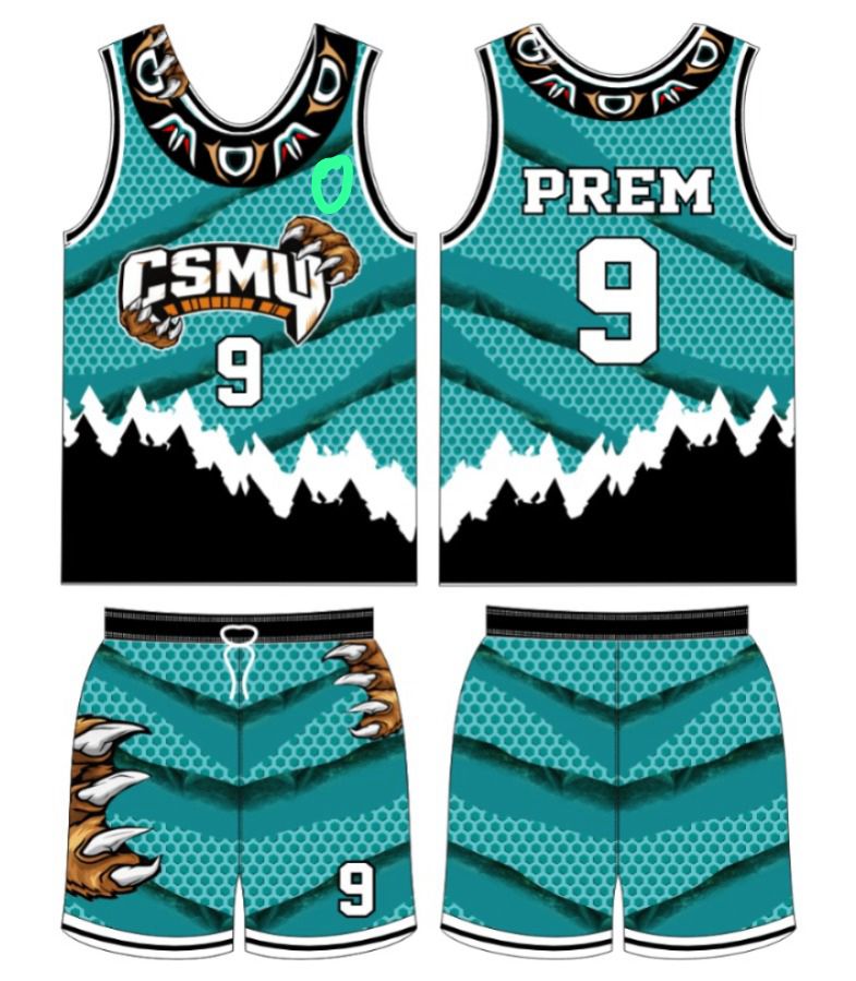Basket Ball Kit Without Sleeves - Fabric Type: Polyester