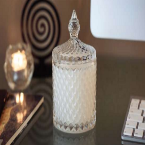 SMALL DIAMOND JAR CANDLE