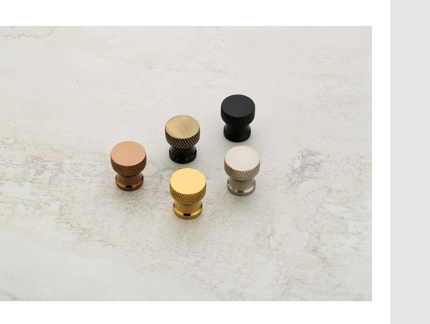 Door Knob - Color: Matt Black