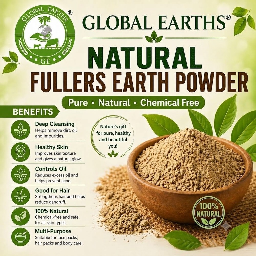 Natural Fullers Earth Powder