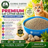 Premium Cat Litter Grade Bentonite Lumps - Admixture (%): Less Than 2%