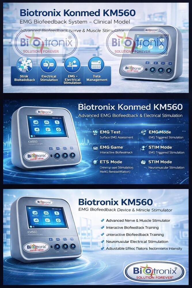 Konmed KM-560 EMG Rehab Device for Muscle Strength & Recovery