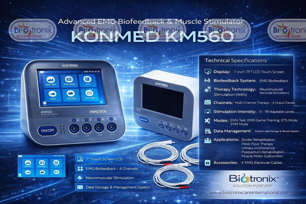 Konmed KM-560 EMG Rehab Device for Muscle Strength & Recovery