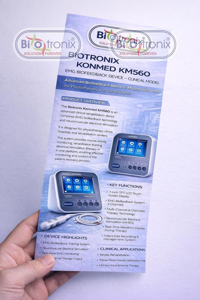 Konmed KM-560 4 Channel Physiotherapy Biofeedback System with EMS